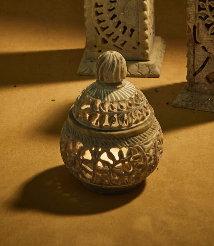Stone Jar Small