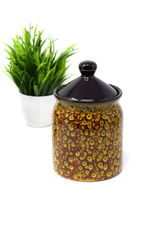 Marigold Abstract Barni/Pickle Jar
